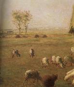 Jean Francois Millet Detail of  Spring,haymow Germany oil painting artist